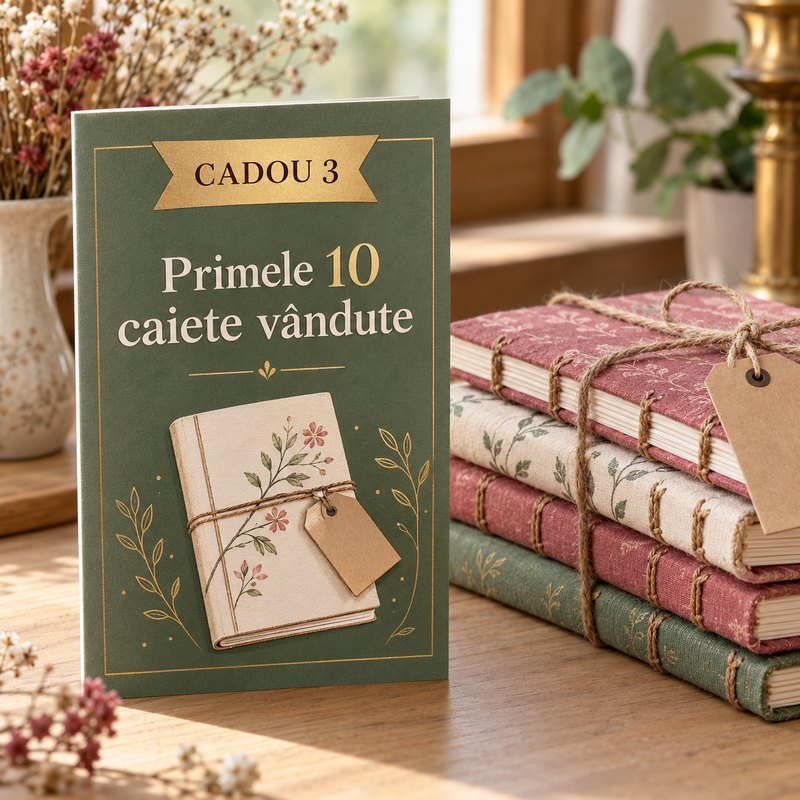 Primele 10 caiete vândute